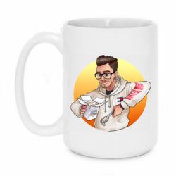 Чашка 420ml Эдисон: Мамина Перловка - PrintSalon