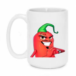 Чашка 420ml Эдисон Перец - PrintSalon