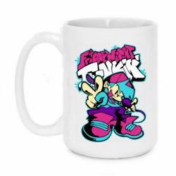 Чашка 420ml FnF Boy And Logo - PrintSalon