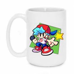 Чашка 420ml Friday Night Funkin Star - PrintSalon