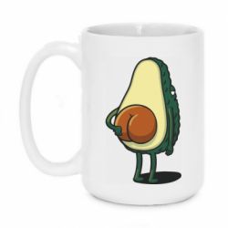 Чашка 420ml Funny avocado - PrintSalon