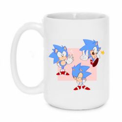 Чашка 420ml Funny Sonic - PrintSalon