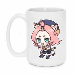 Чашка 420ml Genshin Impact chibi Diona - PrintSalon