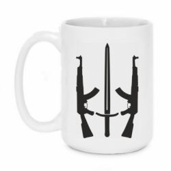 Кружка 420ml Герб добровольчих батальйонів - PrintSalon
