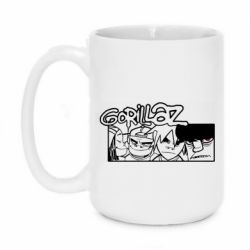 Чашка 420ml Gorillaz group - PrintSalon