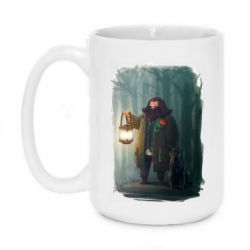 Чашка 420ml Хагрид в лесу