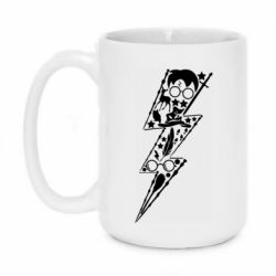 Чашка 420ml Harry Potter symbols - PrintSalon