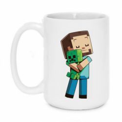 Чашка 420ml Heroes from Minecraft - PrintSalon