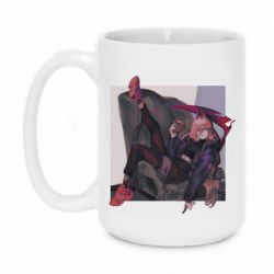 Чашка 420ml Hey, Power - PrintSalon