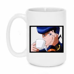 Чашка 420ml Higashikata Josuke drinking tea