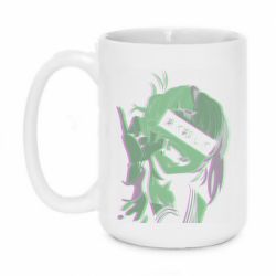 Чашка 420ml Himiko Toga glitch - PrintSalon