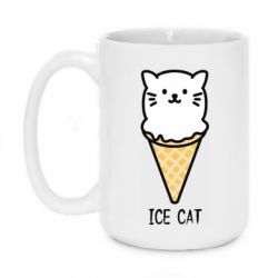Чашка 420ml Ice Cat - PrintSalon