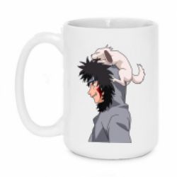 Чашка 420ml Инузука Кіба та Акамару - PrintSalon