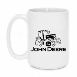 Чашка 420ml John Deere Logo, Tractor - PrintSalon