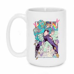 Чашка 420ml Jojo's bizzare poster - PrintSalon