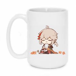 Чашка 420ml Кадзуха з котом - PrintSalon