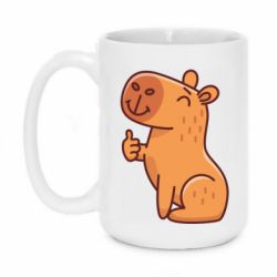 Чашка 420ml Капибара лайк - PrintSalon