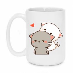 Чашка 420ml Котики кохання - PrintSalon