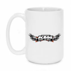 Чашка 420ml Ktm Ready to Race Wings - PrintSalon