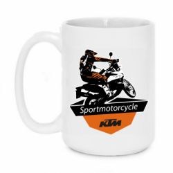 Чашка 420ml KTM Sportmotorcycle Art - PrintSalon