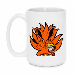 Чашка 420ml Kurama And Naruto - PrintSalon