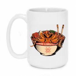 Чашка 420ml Kurama in ramen - PrintSalon
