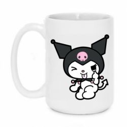 Чашка 420ml Kuromi hello kitty - PrintSalon