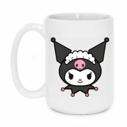 Чашка 420ml Kuromi maid - PrintSalon