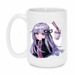 Чашка 420ml Kyoko Kirigiri glitch art - PrintSalon