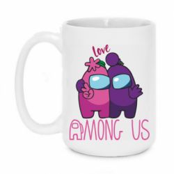 Чашка 420ml Love is Among Us - PrintSalon