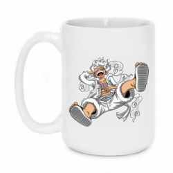 Чашка 420ml Луффи пробуждение - PrintSalon