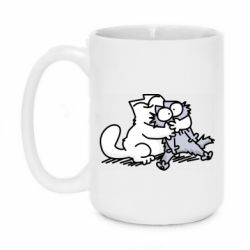 Чашка 420ml Любов котів - PrintSalon