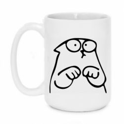 Чашка 420ml Милый Кот Саймона - PrintSalon