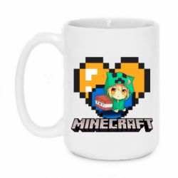 Чашка 420ml Minecraft Girl - PrintSalon