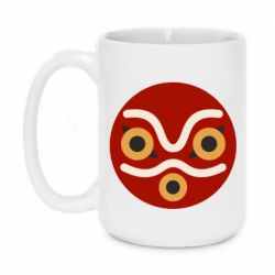 Чашка 420ml Mononoke mask - PrintSalon