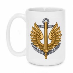 Кружка 420ml Морская Пехота Украины - PrintSalon