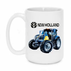 Чашка 420ml New Holland tractor - PrintSalon