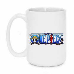 Чашка 420ml One Piece Logo Skull - PrintSalon