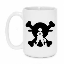 Чашка 420ml One Piece Luffy Captain - PrintSalon