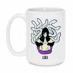 Чашка 420ml Orochimaru Glitch - PrintSalon