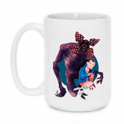 Чашка 420ml ОСД Одиннадцать и Демогоргон - PrintSalon