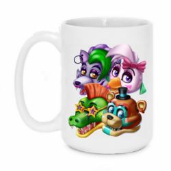 Чашка 420ml Персонажи FNAF - PrintSalon