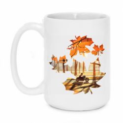 Чашка 420ml Проезжая осень - PrintSalon