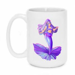 Чашка 420ml Purple Mermaid Barbie - PrintSalon