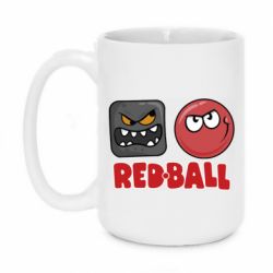 Чашка 420ml Red ball 4 - PrintSalon