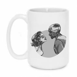 Чашка 420ml Retro Wanda and Vision - PrintSalon