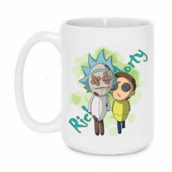 Чашка 420ml Rick and Morty voodoo doll - PrintSalon