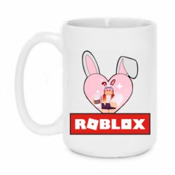 Чашка 420ml Roblox Bunny Girl Skin-PrintSalon Чашка 420ml Roblox Bunny Girl Skin