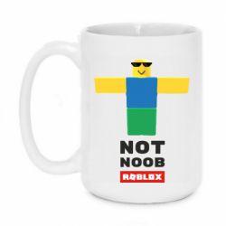 Чашка 420ml Roblox Not Noob-PrintSalon Чашка 420ml Roblox Not Noob