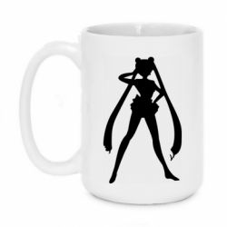 Чашка 420ml Sailor Moon silhouette - PrintSalon